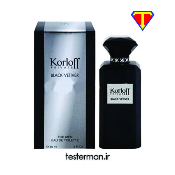 ادکلن کورلوف بلک وتیور Korloff Black Vetiver