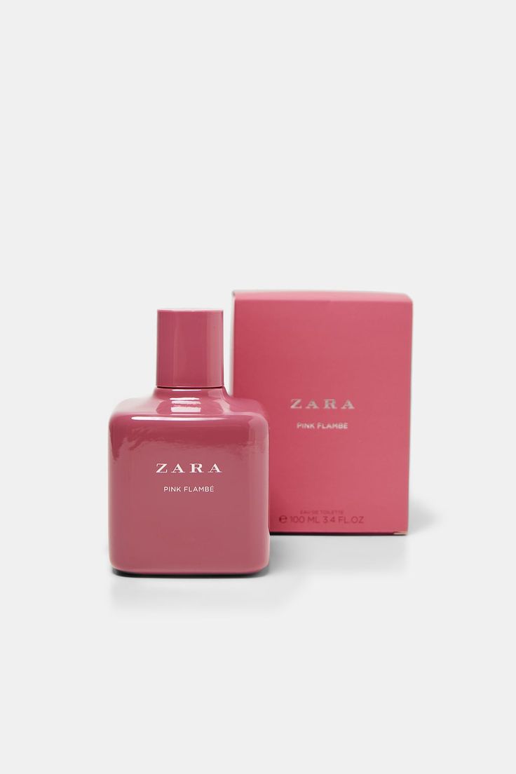 zara perfume pink flambe