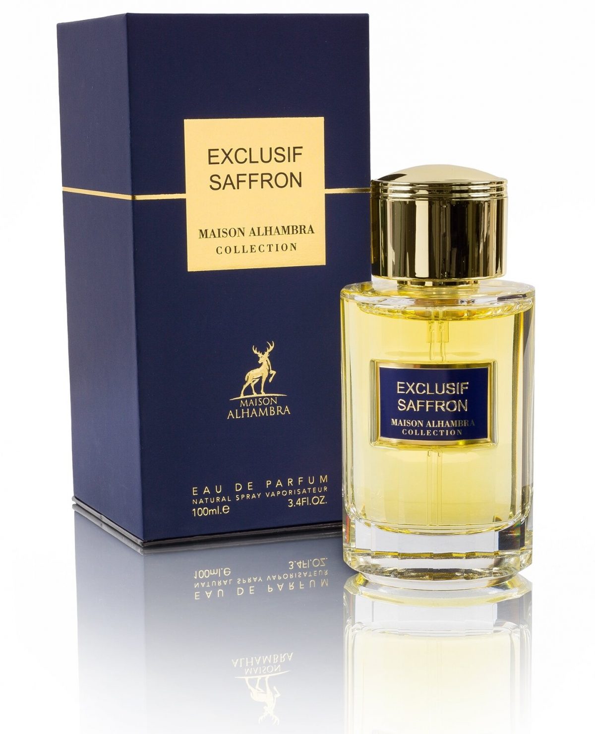 عطر ادکلن الحمبرا اکسکلوسیف زعفران Alhambra Exclusif Saffron وبسایت تسترمن
