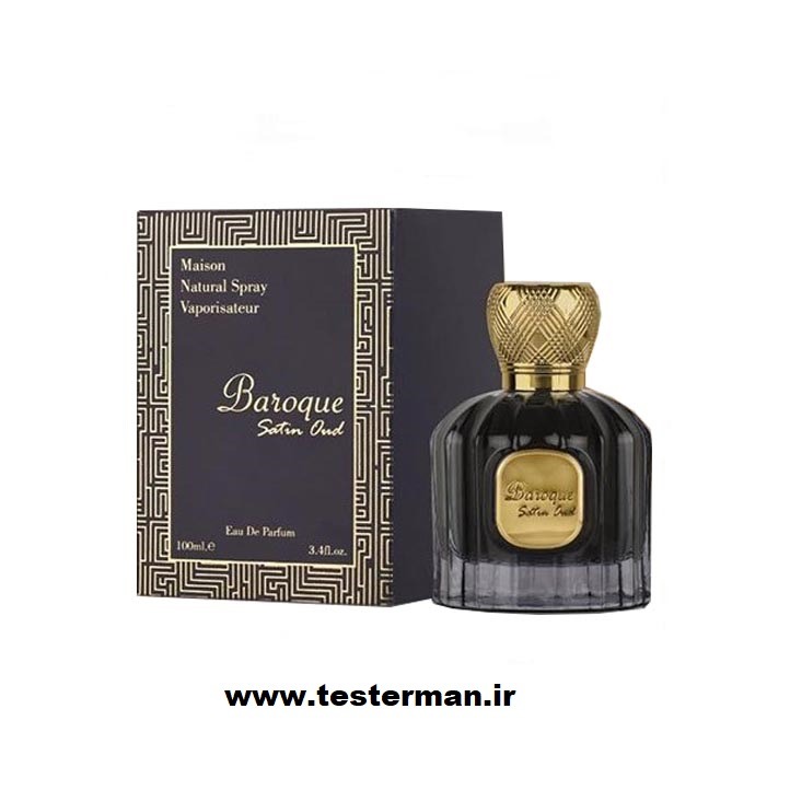 عطر ادکلن الحمبرا باروک ساتین عود Alhambra baroque Satin Oud