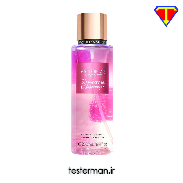 بادی اسپلش ویکتوریا سکرت استرابریز اند شامپاین STRAWBERRIES AND CHAMPAGNE