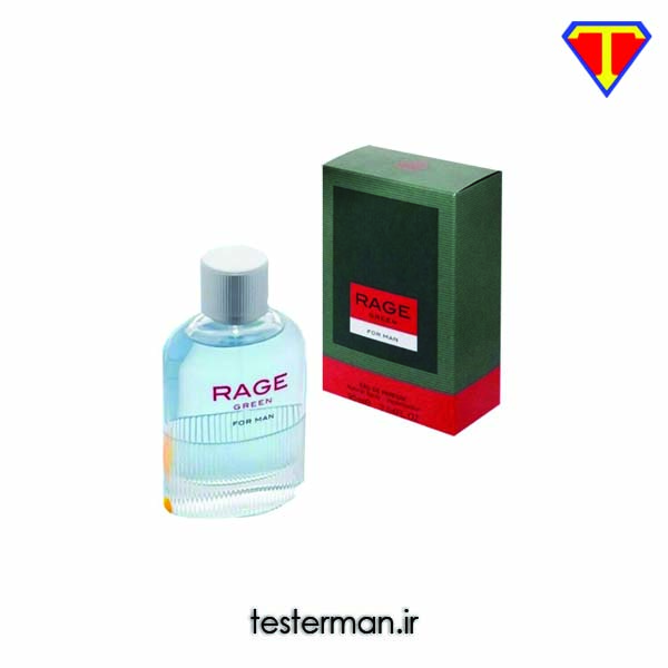 ادکلن مردانه هوگو باس سبز فراگرنس ورد Fragrance World Rage Green Boss Hugo Man