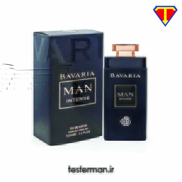 ادکلن مردانه بولگاری من این بلک فراگرنس ورد مدل باواریا من اینتنس Fragrance world Bvlgari Man In Black
