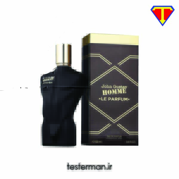 ادکلن مردانه ژان پل گوتیه له میل له پرفیوم فراگرنس ورد جان گوستاو هوم له پارفوم Fragrance World Jean Paul Gaultier Le Male Le Parfum